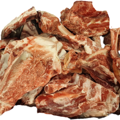 Lammeben m/kød 5kg fra Arthurs Barf