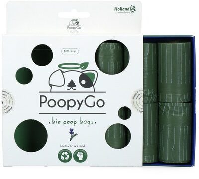 PoopyGo Eco friendly 120 poser (8x15) - Lavendel