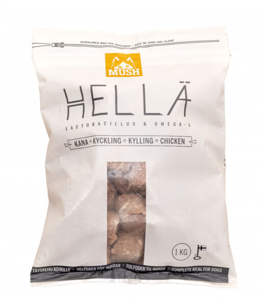 MUSH Hellä® Kylling 3kg fra Arthurs Barf