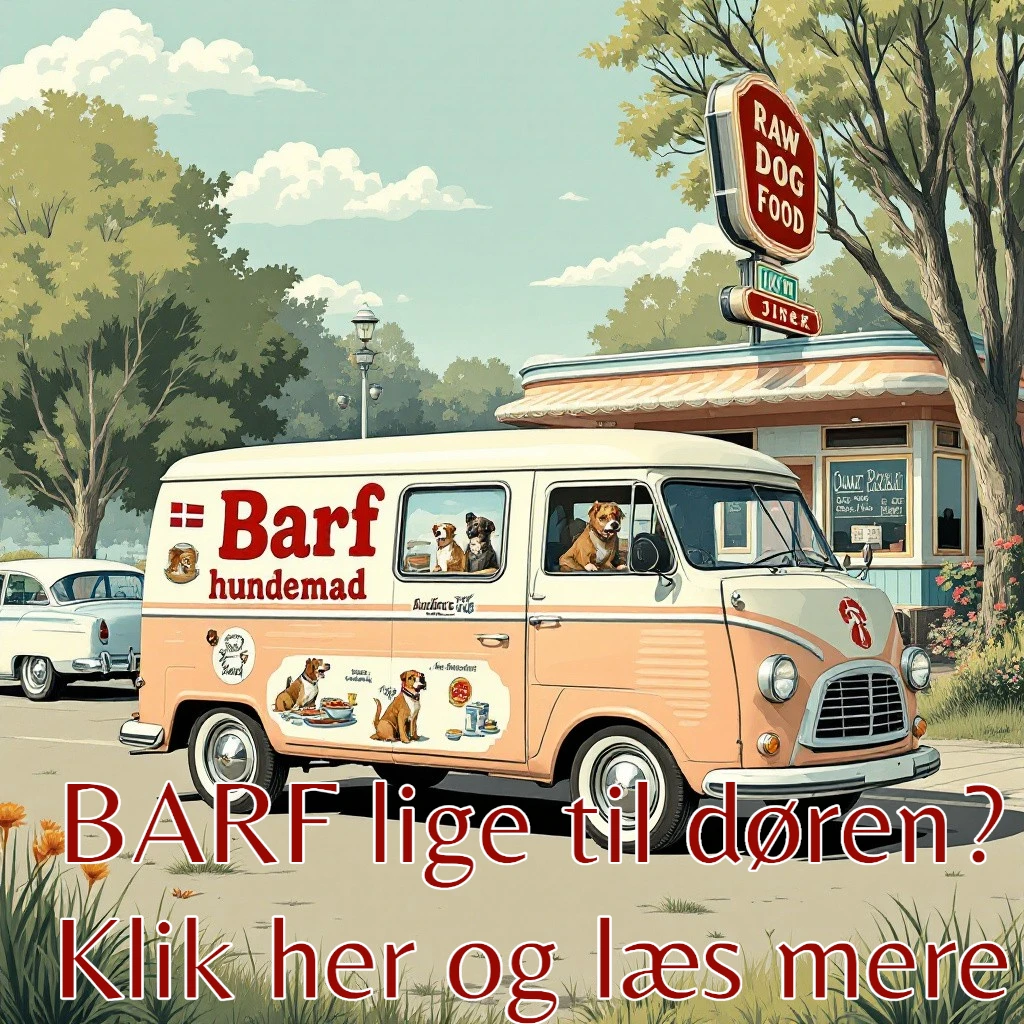 Frostlevering af BARF Hundemad med Arthurs Barf